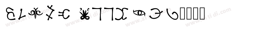 royal weeding字体转换